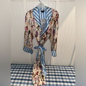 Karen Kabon silk robe